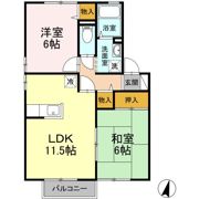 ガーデンコートみずき台 H棟の間取り画像