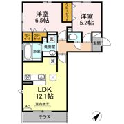クレストKの間取り画像