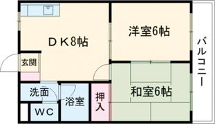 フェニックス久留米の間取り画像