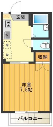 シャンポール・トヨの間取り画像