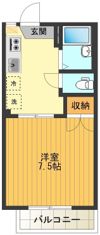 シャンポール・トヨの間取り画像