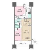 ザ・パークハウス名古屋B棟の間取り画像