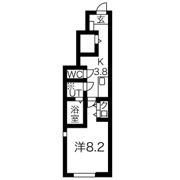 seesaw清水町の間取り画像
