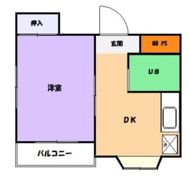 ニチエーイン国立の間取り画像