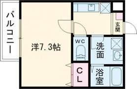 ジーメゾン福生牛浜の間取り画像