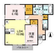 サン ハイムの間取り画像
