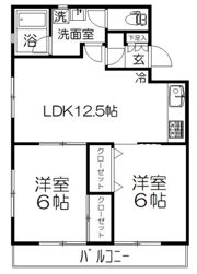 第2原田マンションの間取り画像