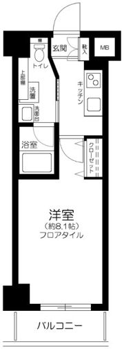 LEXE 八広の間取り画像