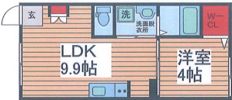 SLEEP inageの間取り画像