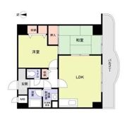 フローリッシュ北田の間取り画像