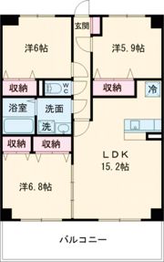 プラスペリティの間取り画像