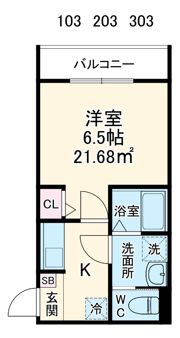 GRADUS瑞江Ⅱ（グラドゥスミズエツー）の間取り画像
