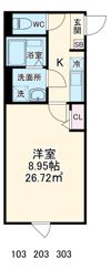 GRADUS西浦和（グラドゥスニシウラワ）の間取り画像