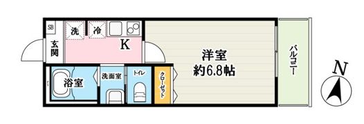 キャメル八王子北野町の間取り画像