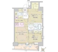 レビスタ白金高輪の間取り画像