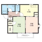 グレースハイム2の間取り画像