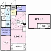 ソレイユの間取り画像