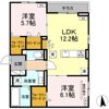 CLASSEUM仙台小田原 B棟の間取り画像