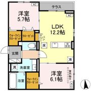 CLASSEUM仙台小田原 C棟の間取り画像