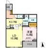 CLASSEUM仙台小田原 D棟の間取り画像