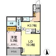 CLASSEUM仙台小田原 D棟の間取り画像