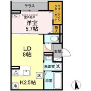 CLASSEUM仙台小田原 D棟の間取り画像