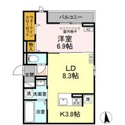 CLASSEUM仙台小田原 Ⅳの間取り画像