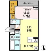 CLASSEUM仙台小田原 D棟の間取り画像