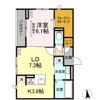 CLASSEUM仙台小田原 Ⅳの間取り画像