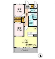green park okadaの間取り画像