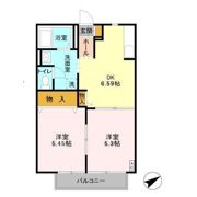 グランメール Bの間取り画像