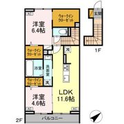 ベルクの間取り画像