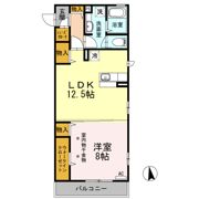 ロータス府中の間取り画像