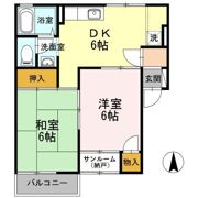 アーバンライフガーデン A棟の間取り画像