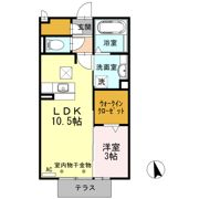 セントレ カーサの間取り画像