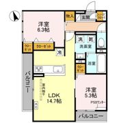 フィエルテ（Fierte)の間取り画像