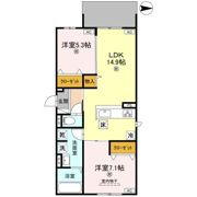 D-residence香里新町の間取り画像