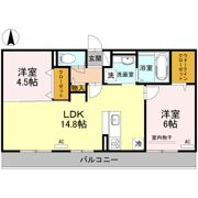 カーサコムロの間取り画像