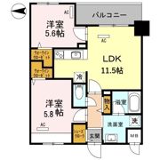 幸court nara sanjoの間取り画像