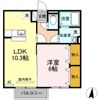 エクセレント･シュガー B棟の間取り画像
