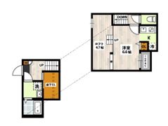 ADC東岡山ミモザの間取り画像