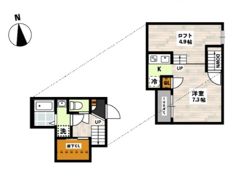 ADC東岡山ミモザの間取り画像