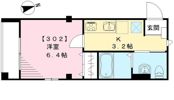 サンハイムタケシゲの間取り画像