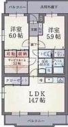 ステージグランブルーの間取り画像