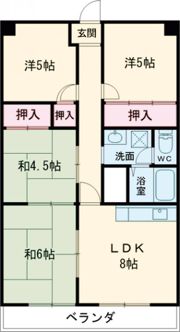 ピュアコートの間取り画像