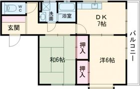 高橋コーポの間取り画像