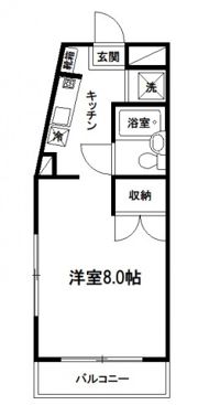 山崎第2ビルの間取り画像
