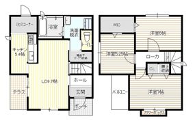 日比津町1－6－5－1KODATEXⅣ－Dの間取り画像