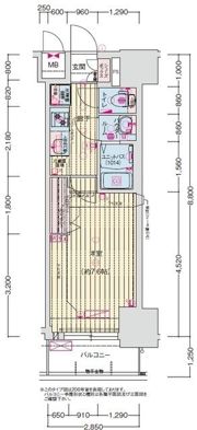 プレサンス上前津オレシアの間取り画像