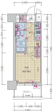 プレサンス岐阜ゼクシスの間取り画像